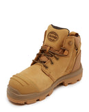 AT 54-530Z Zip Side Safety Boot - Wheat