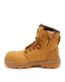 AT 54-532z Zip Side Safety Boot - Wheat