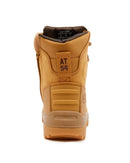 AT 54-532z Zip Side Safety Boot - Wheat
