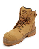 AT 54-533Z Zip Side Safety Boot - Wheat