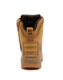 AT 54-533Z Zip Side Safety Boot - Wheat