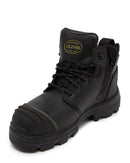 AT 54-540Z Zip Side Safety Boot - Black