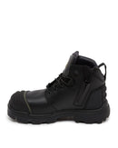 AT 54-540Z Zip Side Safety Boot - Black