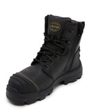 AT 54-545z Zip Side Safety Boot - Black