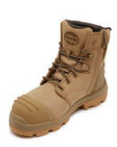 AT 54-552Z Zip Side Safety Boot - Stone