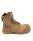 AT 54-552Z Zip Side Safety Boot - Stone