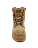 AT 54-552Z Zip Side Safety Boot - Stone