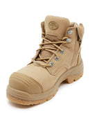 Womens AT 59-450Z Zip Side Boot - Stone