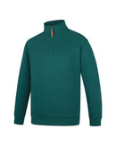 Classic Zipper Fleece Pullover - Forest
