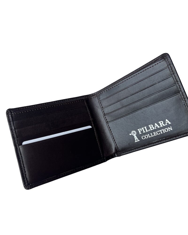 Leather Wallet - Brown