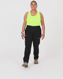 WP-7W Womens Stretch Ripstop Work Pant - Black