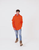 Blueprint Dual Curved Hoodie - Work Orange