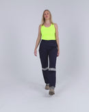 Womens Taped Original Drill Work Pants - Navy