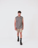 Blueprint Relaxed Muscle Tee - Charcoal