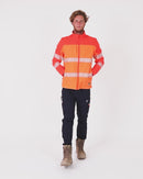 WO-3T Taped Softshell Jacket - Orange