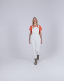 The Grind Womens Overall - White