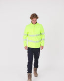 WO-3T Taped Softshell Jacket - Yellow