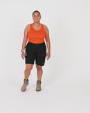 WS-5W Womens Stretch Ripstop Work Short - Black