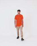 Blueprint Dual Curved T-Shirt - Work Orange