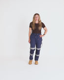 Womens Z-Lite Comfort Taped Pant - Navy