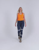 Womens Taped Jegging - Indigo