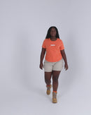 Unstoppable Womens Tee - Orange