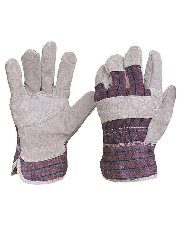 Candy Stripe Gloves - Beige