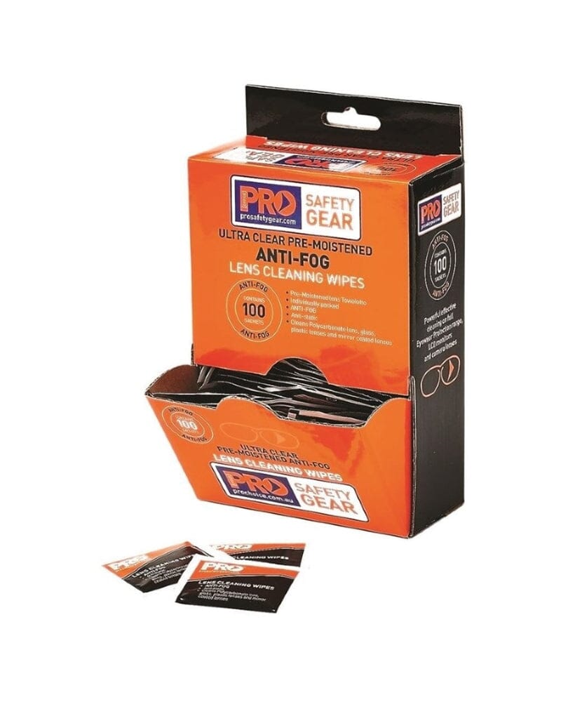 Anti Fog Lens Wipes 100 pk