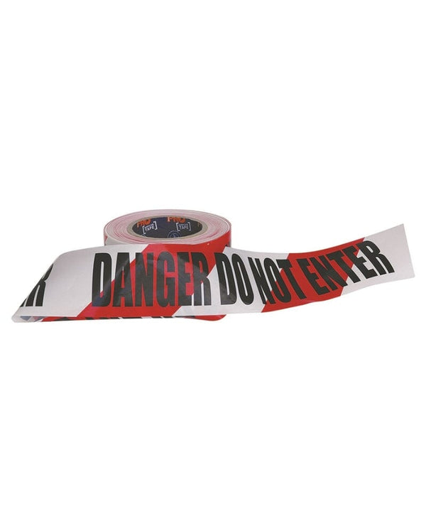 Danger Do Not Enter Barricade Tape - Red/White