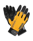 Eureka Flex Vibration Med Frequency Tools 50-300HZ Glove - Black/Yellow