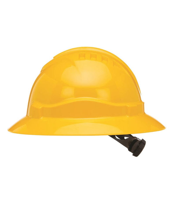 Unvented Hard Hat Full Brim - Yellow