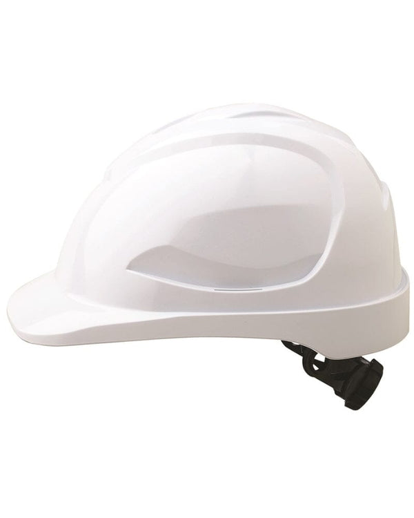 V9 Hard Hat Unvented Ratchet Harness - White