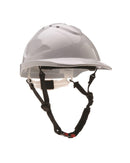 4 Point Hard Hard Chin Strap - Black