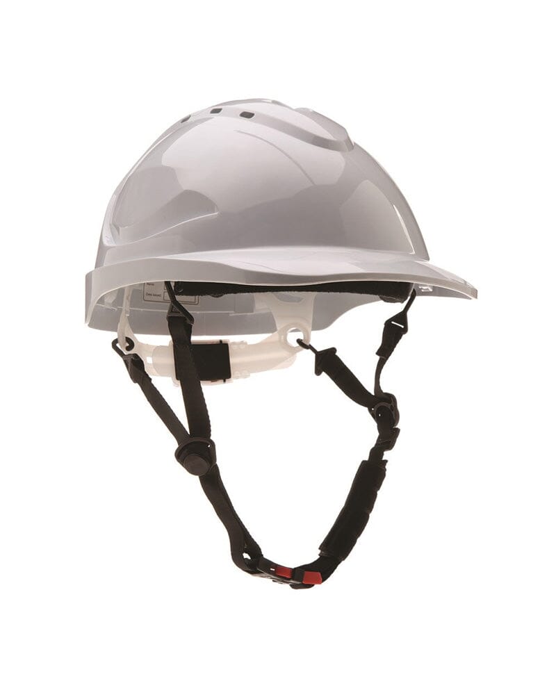 4 Point Hard Hard Chin Strap - Black