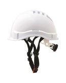 V6 Airborne Linesman Vented Hard Hat - White