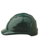 Vented Hard Hat 9 Point Ventilation - Green