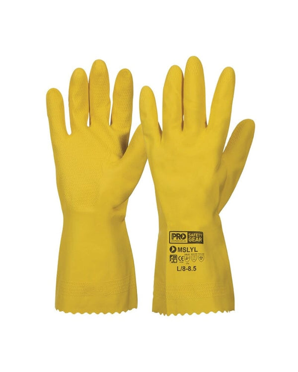 Silverlined Gloves - Yellow