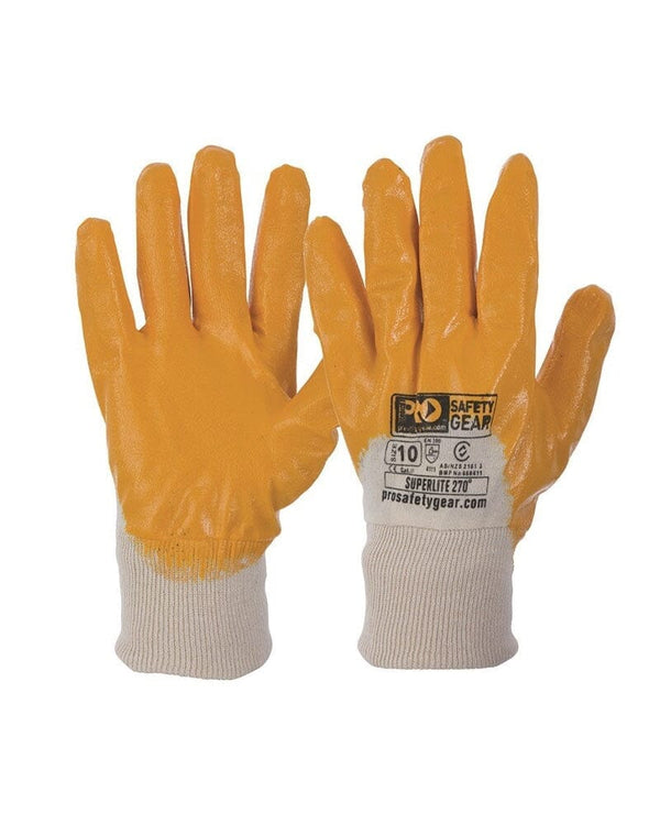 Super Lite Dipped Gloves - Orange