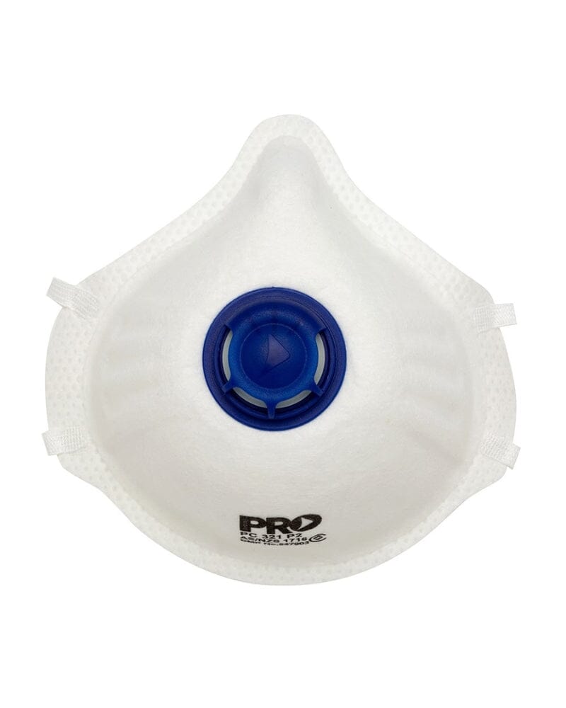 Respirator P2 With Valve 3pk - White