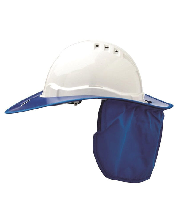 Hard Hat Brim Plastic - Blue