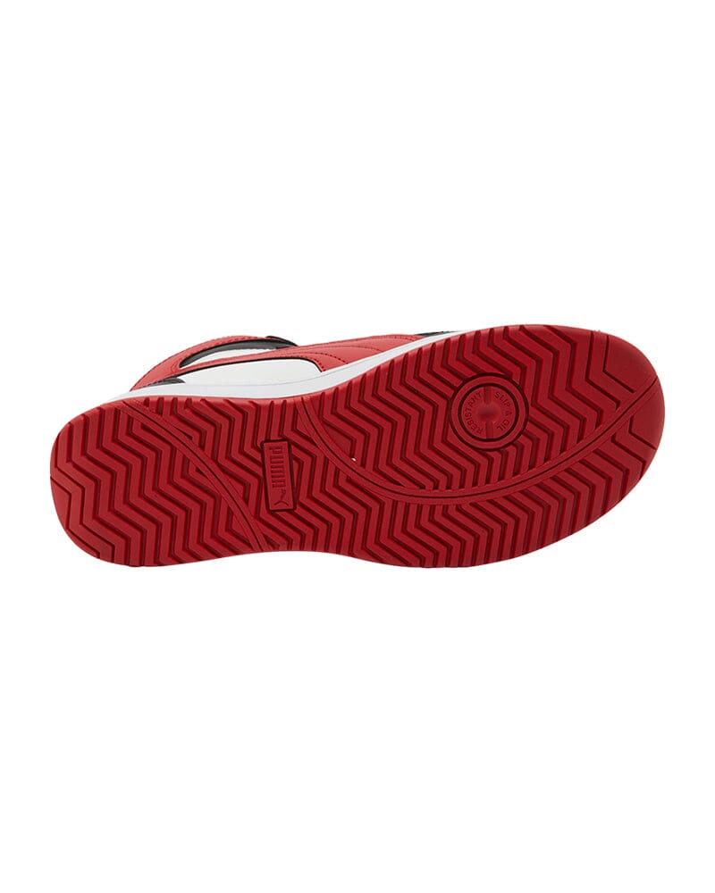 Frontcourt Mid Heritage Safety Shoe - Black/Red