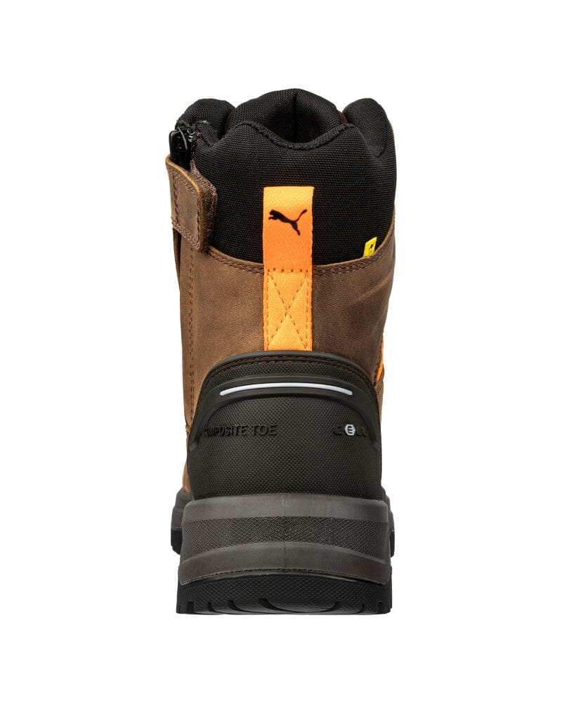 Iron Heavy Duty High Cut Safety Boot - Brown