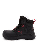 Iron Heavy Duty Mid Cut Safety Boot - Black