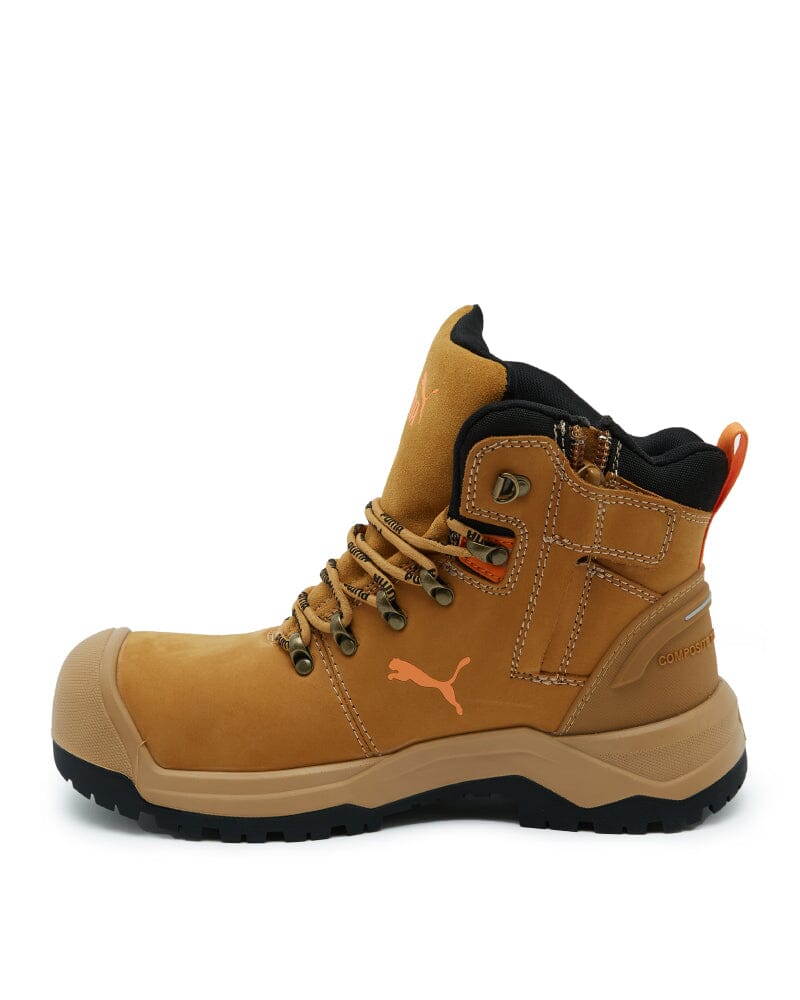 Puma Iron Heavy Duty Mid Cut Safety Boot Wheat Buy Online