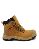 Iron Heavy Duty Mid Cut Safety Boot - Wheat