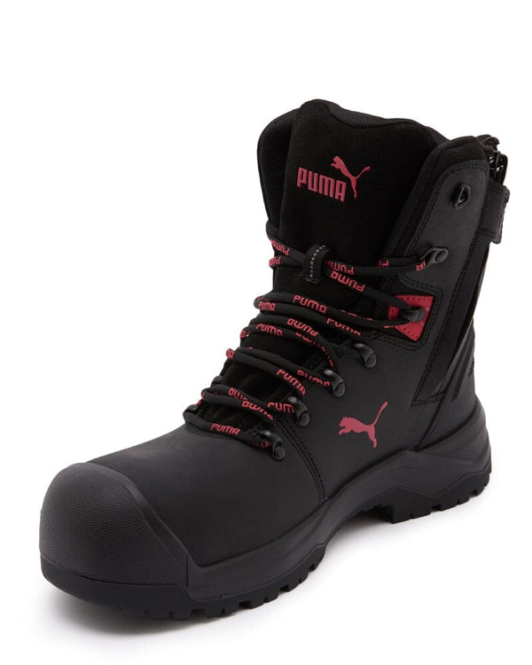 Iron Heavy Duty High Cut Safety Boot - Black