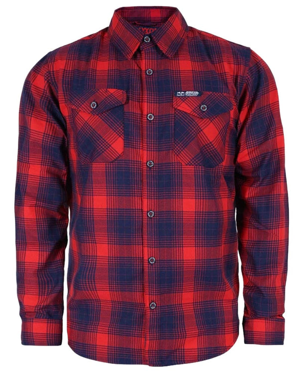 Red Bull Ampol Racing Flannel - Red/Blue