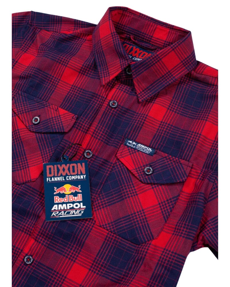 Red Bull Ampol Racing Flannel - Red/Blue