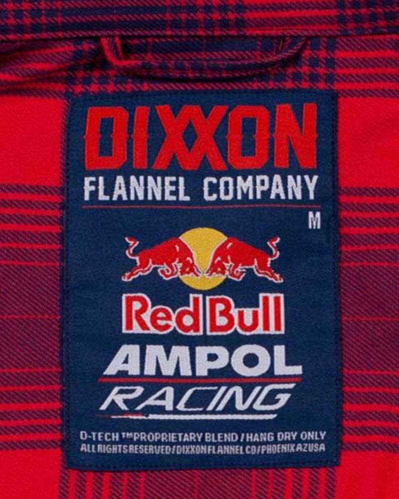 Red Bull Ampol Racing Flannel - Red/Blue