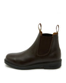 Muster Elastic Sided Non-Safety Boot - Mahogany